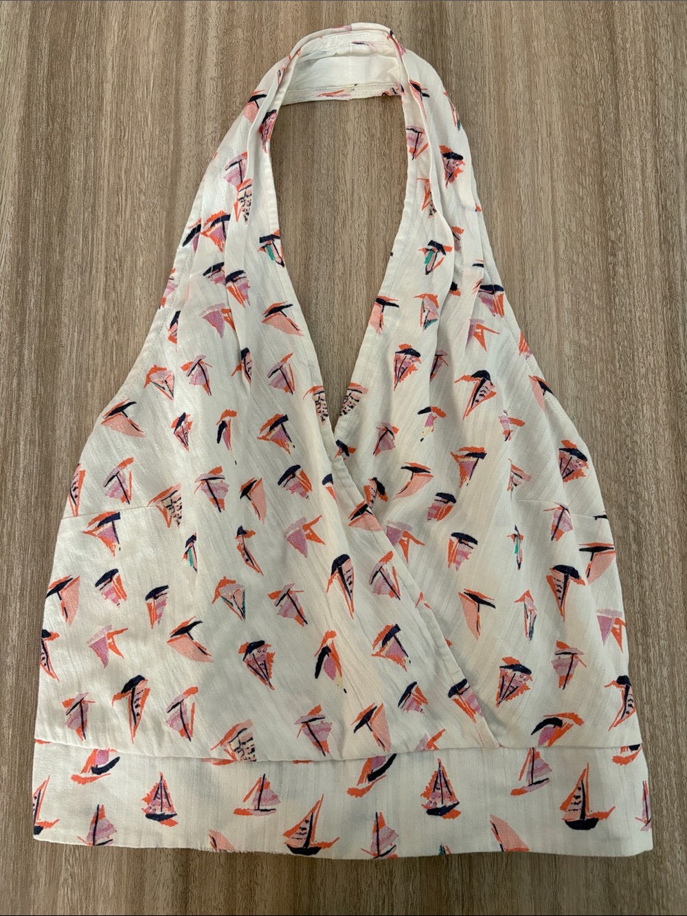 By Anthropologie Halter Neck Crop Top Women’s Size 6